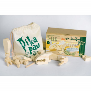 PIKA-PAU DRVENI VELIKI DINOSAURUS - T-REX 