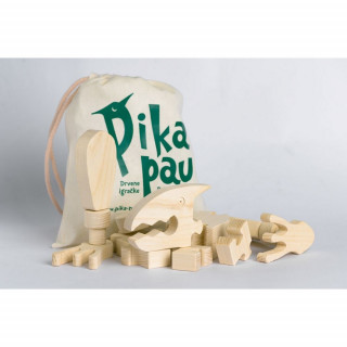 PIKA-PAU DRVENI VELIKI DINOSAURUS - T-REX 