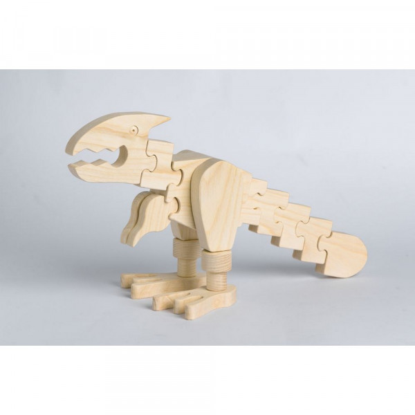 PIKA-PAU DRVENI VELIKI DINOSAURUS - T-REX 