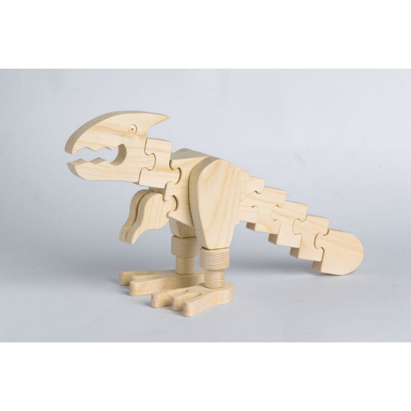 PIKA-PAU DRVENI VELIKI DINOSAURUS - T-REX 