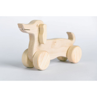 PIKA PAU DRVENA KUCA ŽUĆKO 