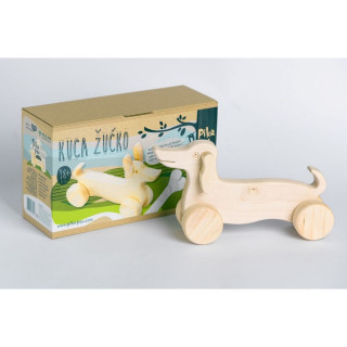 PIKA PAU DRVENA KUCA ŽUĆKO 