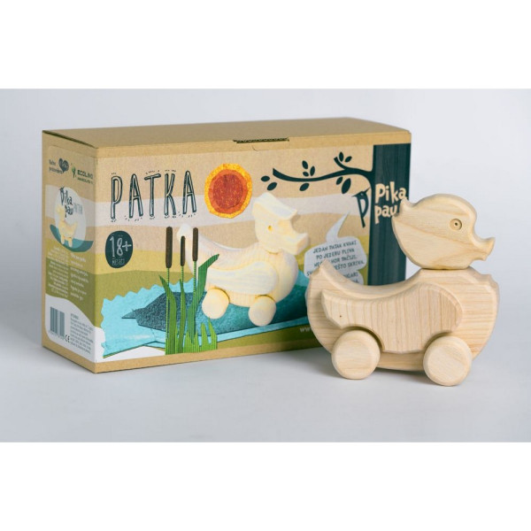 PIKA PAU DRVENA PATKICA 