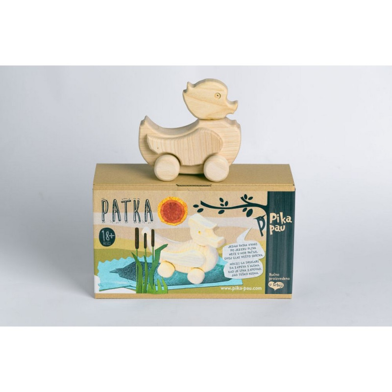 PIKA PAU DRVENA PATKICA 