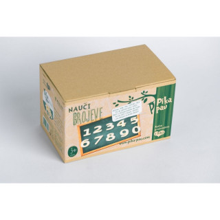 PIKA PAU DRVENI BROJEVI 