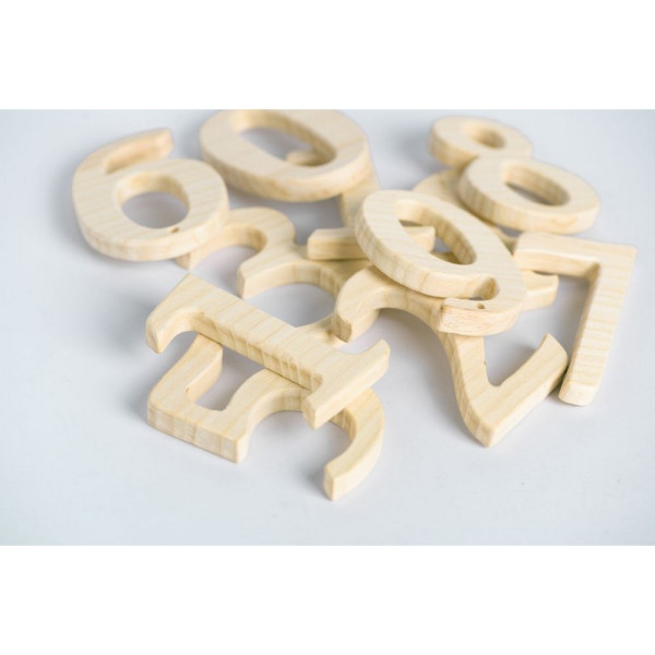 PIKA PAU DRVENI BROJEVI 