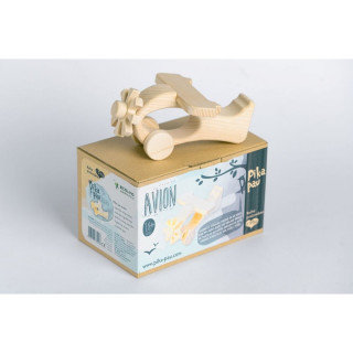 PIKA PAU DRVENI AVION 