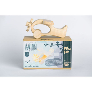 PIKA PAU DRVENI AVION 