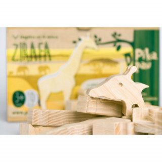 PIKA PAU DRVENA ŽIRAFA 