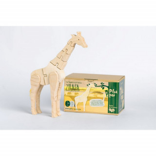 PIKA PAU DRVENA ŽIRAFA 