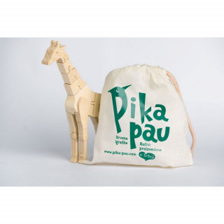 PIKA PAU DRVENA ŽIRAFA 