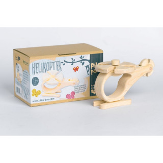 PIKA PAU DRVENI HELIKOPTER 