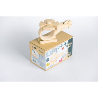 PIKA PAU DRVENI HELIKOPTER 