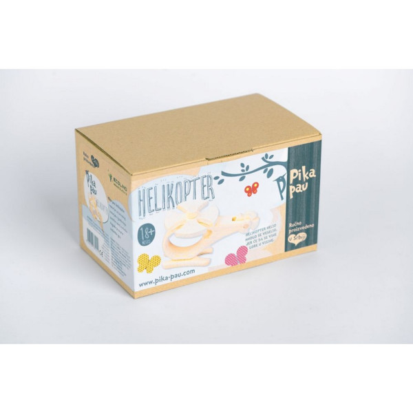 PIKA PAU DRVENI HELIKOPTER 