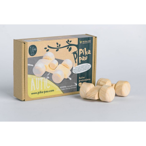 PIKA PAU DRVENI AUTIĆ 