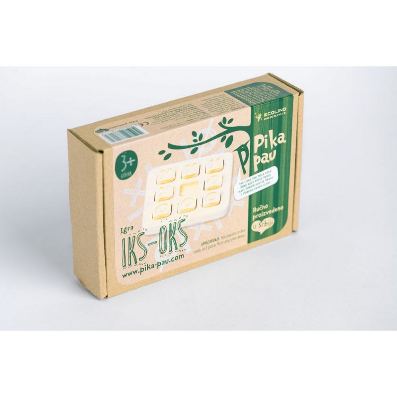PIKA PAU DRVENI IKS OKS 