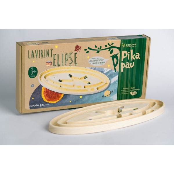 PIKA PAU DRVENA ELIPSA 