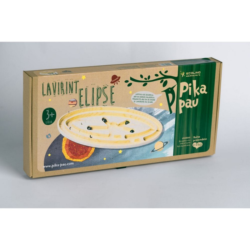 PIKA PAU DRVENA ELIPSA 