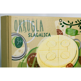 PIKA PAU DRVENA OKRUGLA SLAGALICA 