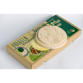 PIKA PAU DRVENA OKRUGLA SLAGALICA 