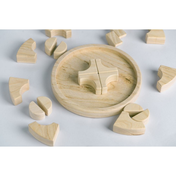 PIKA PAU DRVENA OKRUGLA SLAGALICA 