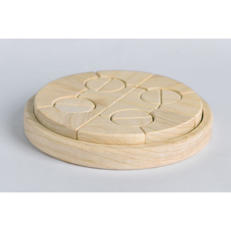 PIKA PAU DRVENA OKRUGLA SLAGALICA 