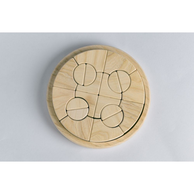 PIKA PAU DRVENA OKRUGLA SLAGALICA 