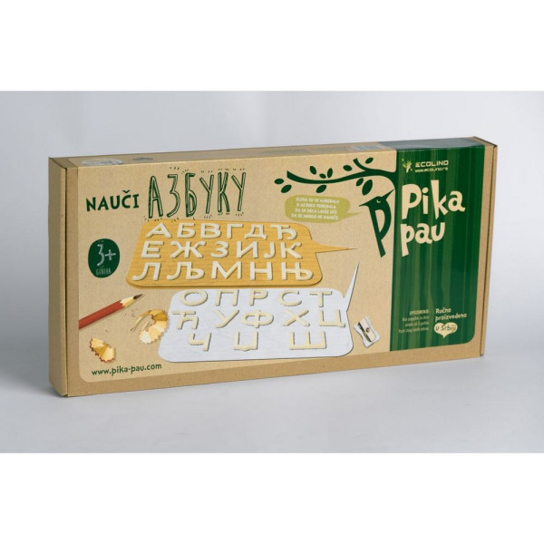 PIKA PAU  NAUČI ABECEDU 
