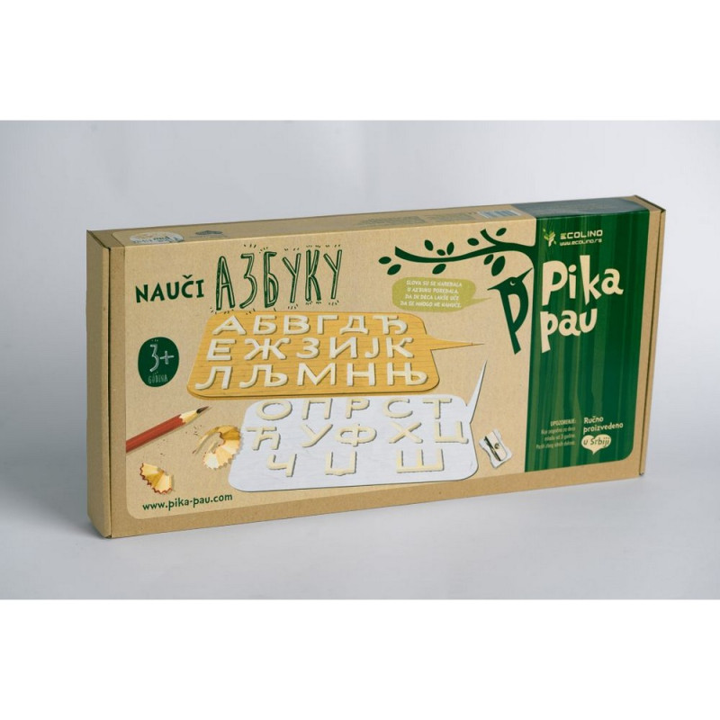 PIKA PAU  NAUČI ABECEDU 