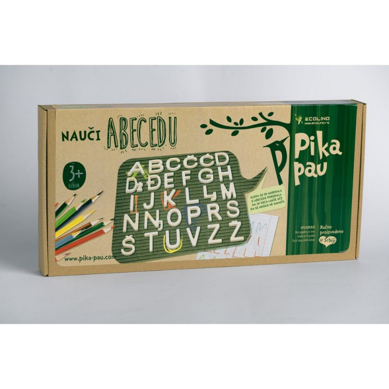 PIKA PAU NAUČI AZBUKU 