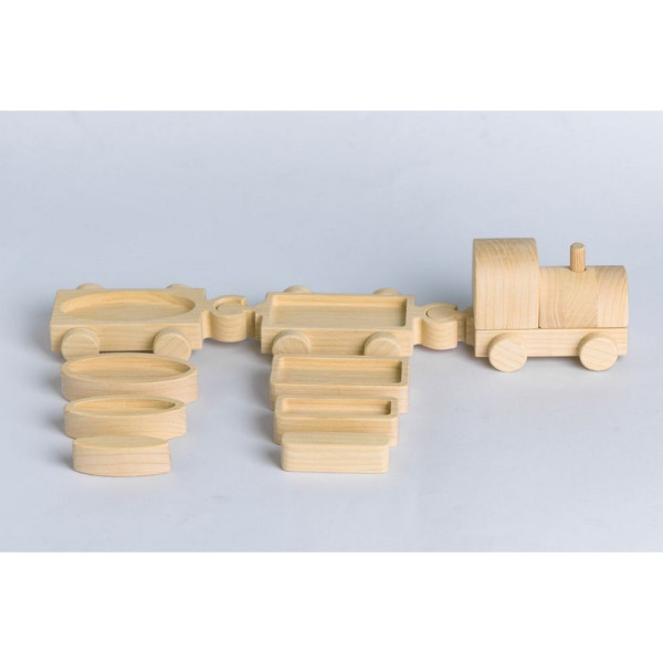 PIKA PAU DRVENI MALI VOZ 