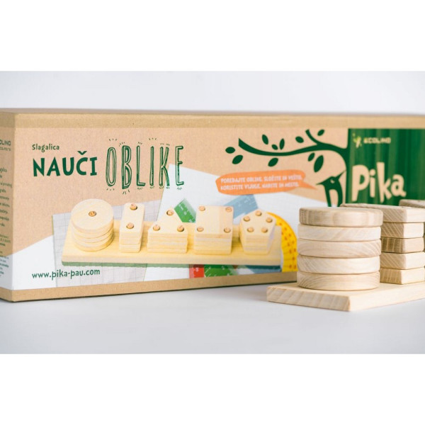 PIKA PAU NAUČI OBLIKE 
