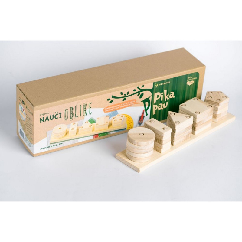 PIKA PAU NAUČI OBLIKE 