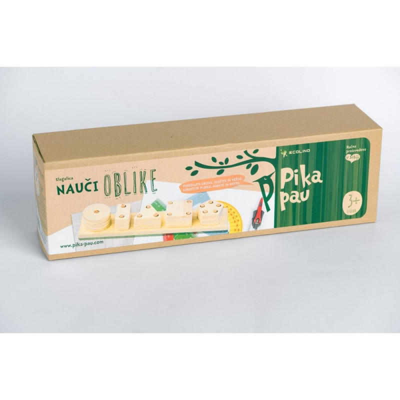 PIKA PAU NAUČI OBLIKE 