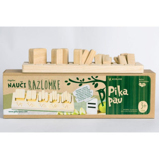 PIKA PAU NAUČI RAZLOMKE 