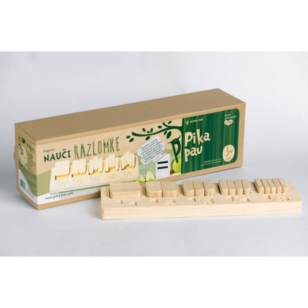 PIKA PAU NAUČI RAZLOMKE 