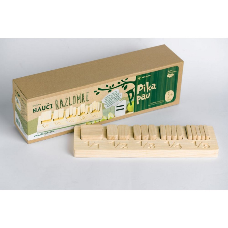 PIKA PAU NAUČI RAZLOMKE 
