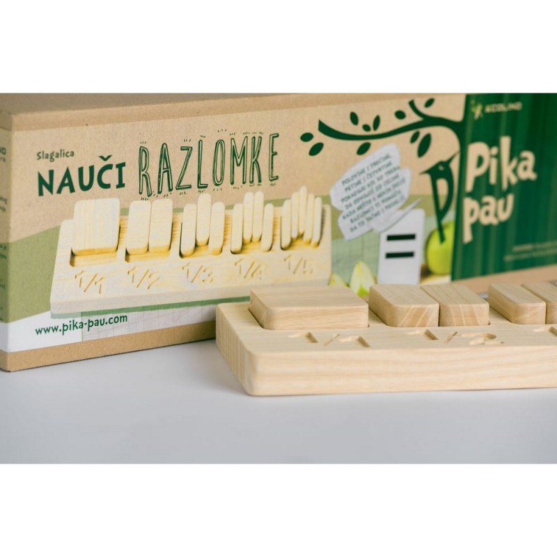 PIKA PAU NAUČI RAZLOMKE 