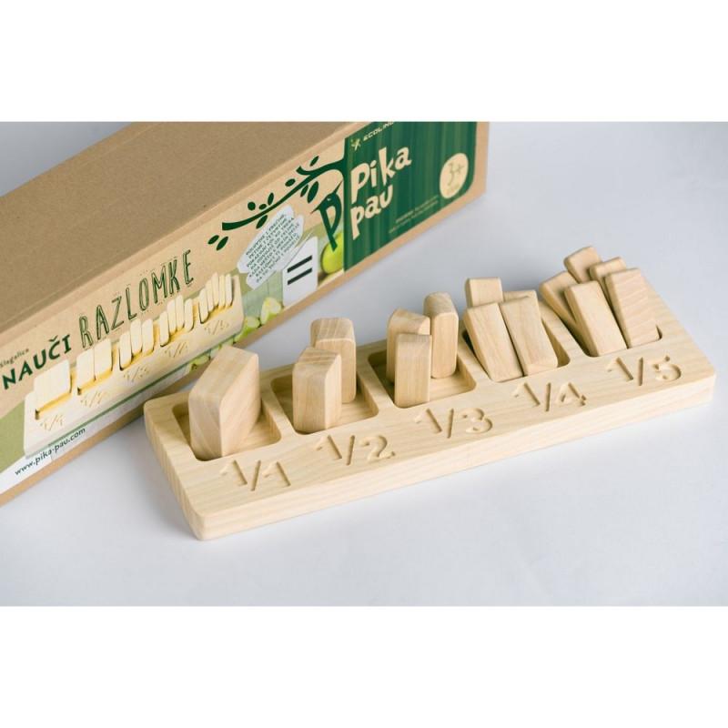 PIKA PAU NAUČI RAZLOMKE 