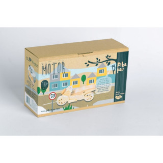 PIKA PAU DRVENI MOTOR 