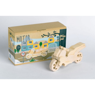 PIKA PAU DRVENI MOTOR 