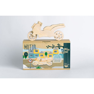 PIKA PAU DRVENI MOTOR 