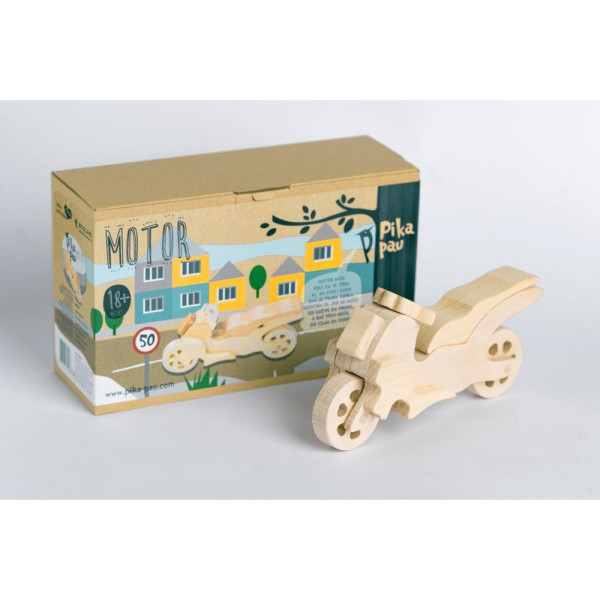 PIKA PAU DRVENI MOTOR 