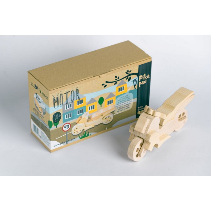 PIKA PAU DRVENI MOTOR 