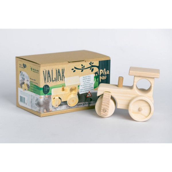 PIKA PAU DRVENI VALJAK 