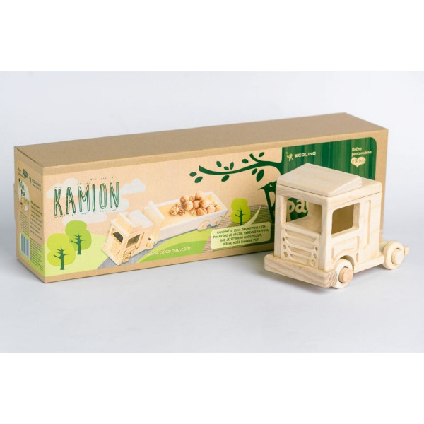PIKA PAU DRVENI KAMION 