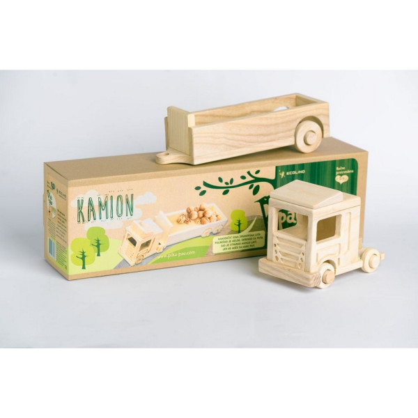 PIKA PAU DRVENI KAMION 