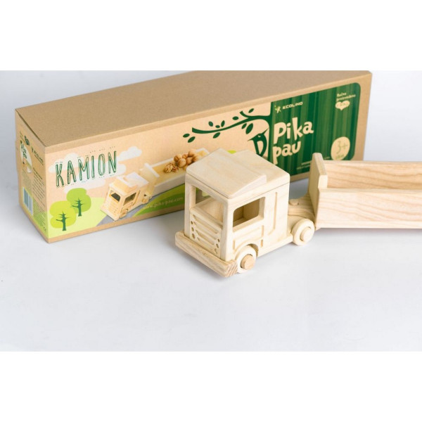 PIKA PAU DRVENI KAMION 
