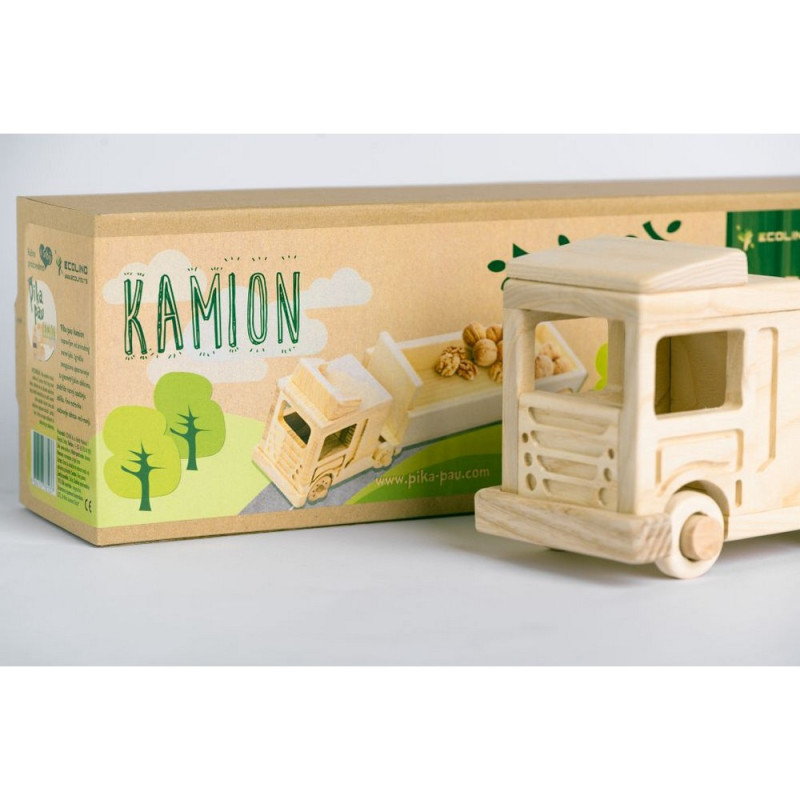 PIKA PAU DRVENI KAMION 