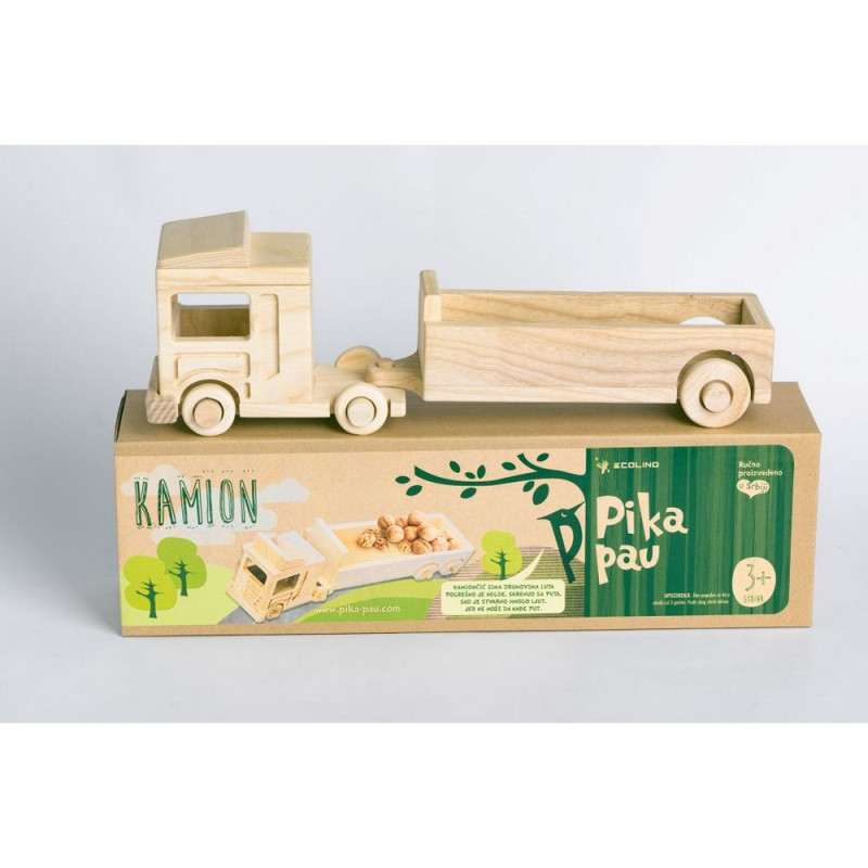 PIKA PAU DRVENI KAMION 